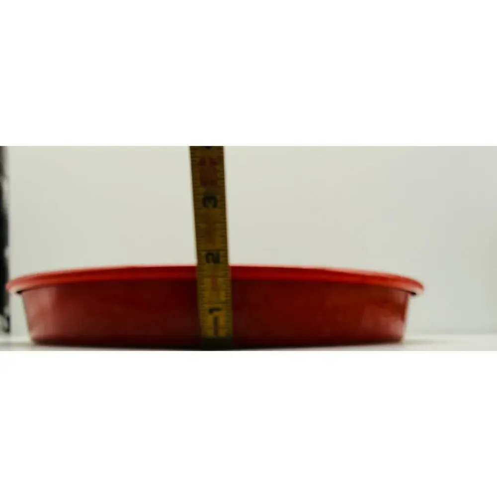MCM Round Metal Cocktail Serving Tray - Cool Design - Classic Recipes